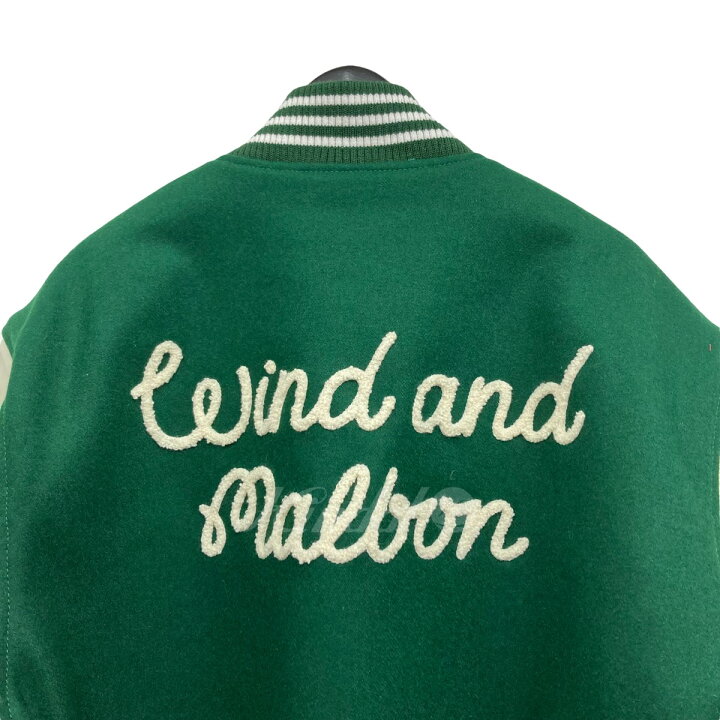 楽天市場】【中古】WIND AND SEA × Malbon Golf 「Varsity Jacket 
