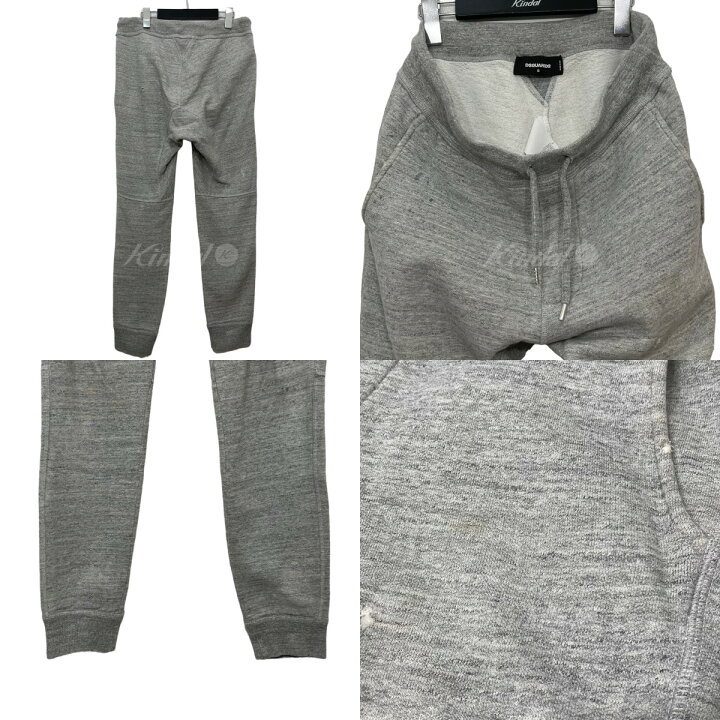 楽天市場】【中古】DSQUARED2 ダメージ加工 スウェットパンツ ライト 