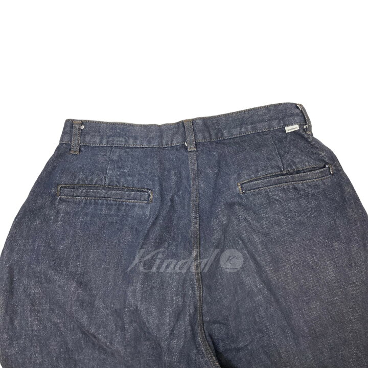 楽天市場】【中古】Graphpaper 22SS ｢ COLORFAST DENIM TWO TUCK PANT 