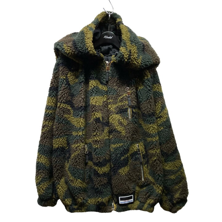 楽天市場】【中古】miu miuカモフラージュボアシアリングフリース 