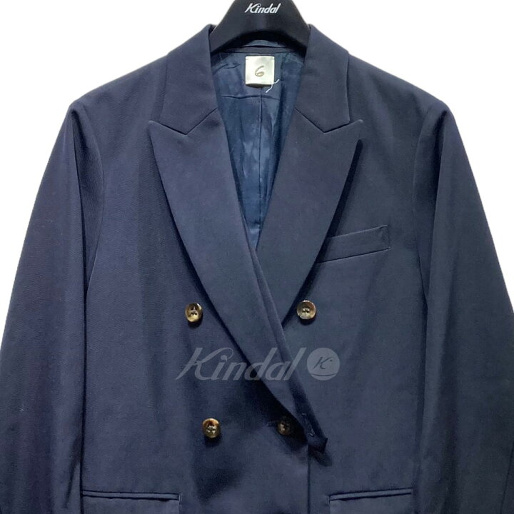 楽天市場】【中古】6(ROKU) BEAUTY＆YOUTH PEAKED LAPEL JACKET  