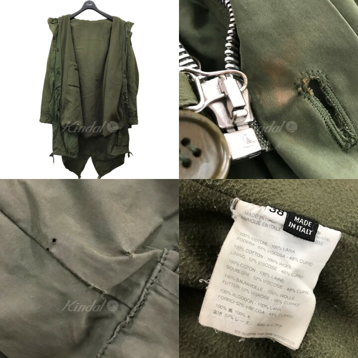 楽天市場】【中古】HELMUT LANGMADE IN ITARY 本人期 ライナー付モッズ 