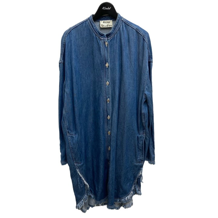 Acne Studios アクネストゥディオズ ワンピース XS 青 【古着】【中古】 