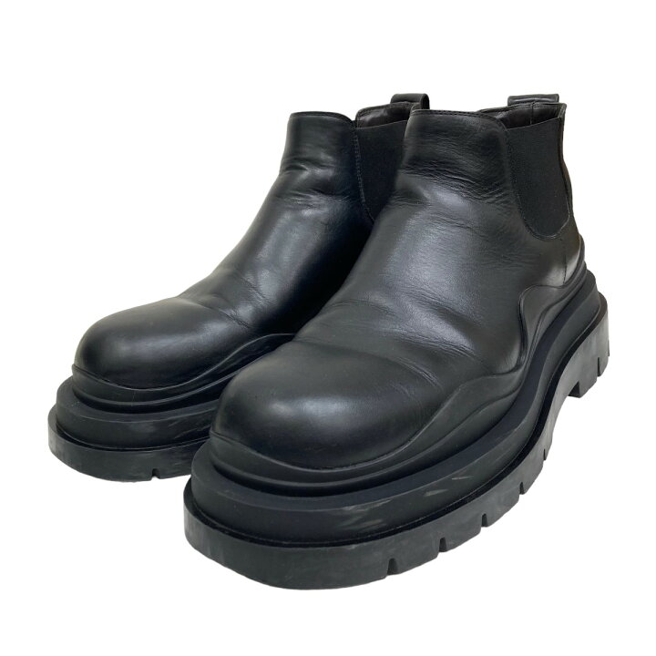 楽天市場】【中古】BOTTEGA VENETA タイヤアンクルチェルシーブーツ 