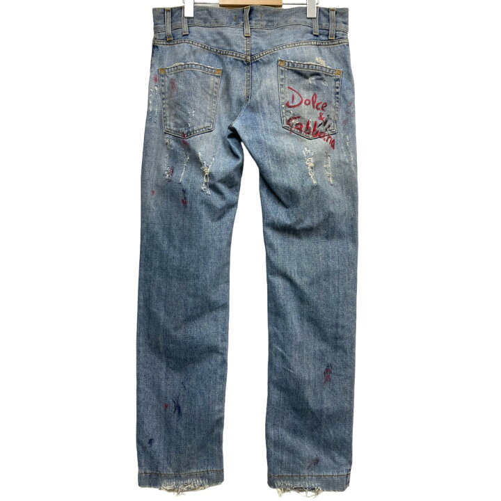 楽天市場】【中古】DOLCE＆GABBANA ダメージUSED加工ペイントリペア 