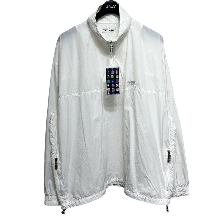 楽天市場】【中古】TTT MSW 2023AW NYLON PULL OVER ZIP UP SHIRT 