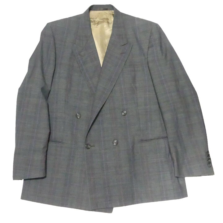 楽天市場】【中古】Christian Dior チェック柄 テーラードジャケット 