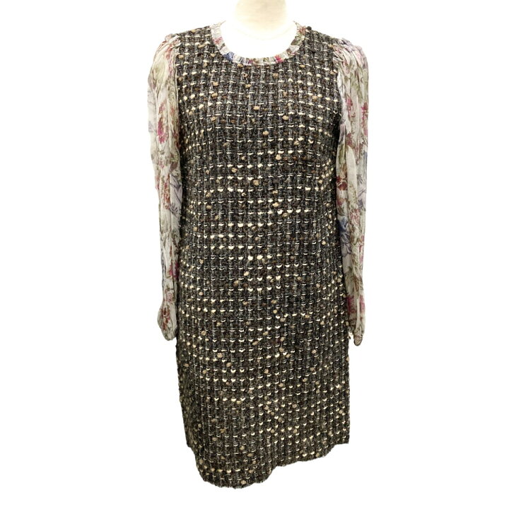 楽天市場】【中古】DOLCE＆GABBANA シフォンスリーブ ツイード 