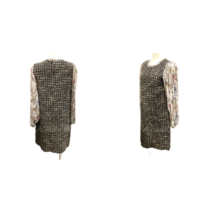 楽天市場】【中古】DOLCE＆GABBANA シフォンスリーブ ツイード 