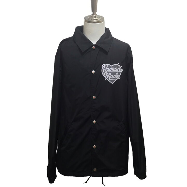 楽天市場】【中古】HUMAN MADE コーチジャケット ブラック サイズ：L 