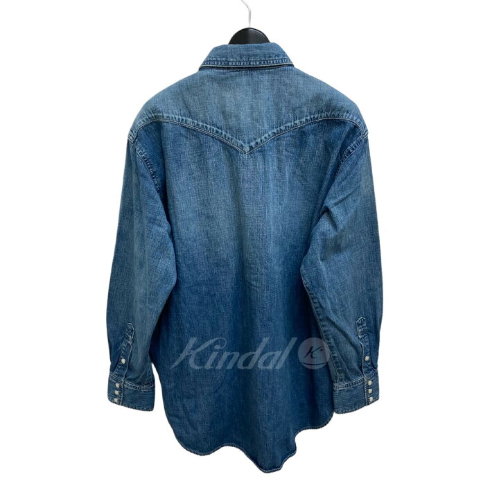 楽天市場】【中古】Hug O`War デニムウエスタンシャツ ST-L1058 