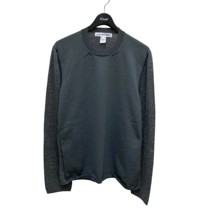 楽天市場】【中古】COMME des GARCONS SHIRT 切替ニット FJ-N016 