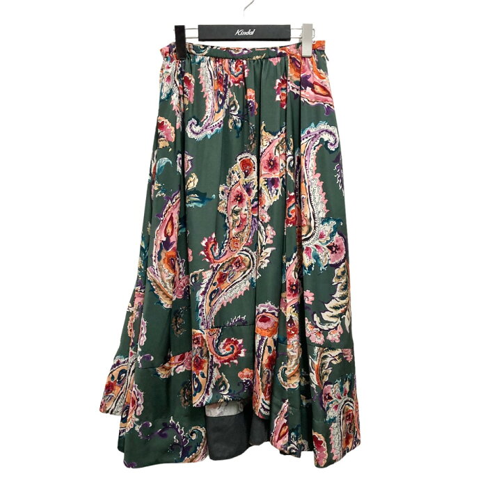 楽天市場】【中古】IENA Deveaux ペイズリーランダムスカート 22AW 22  