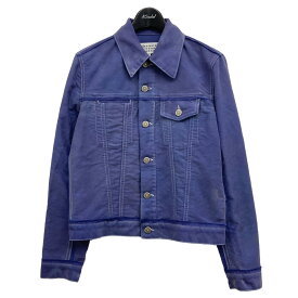 【中古】Maison Margiela2023SS デニムジャケット ブルー サイズ：40【価格見直し】