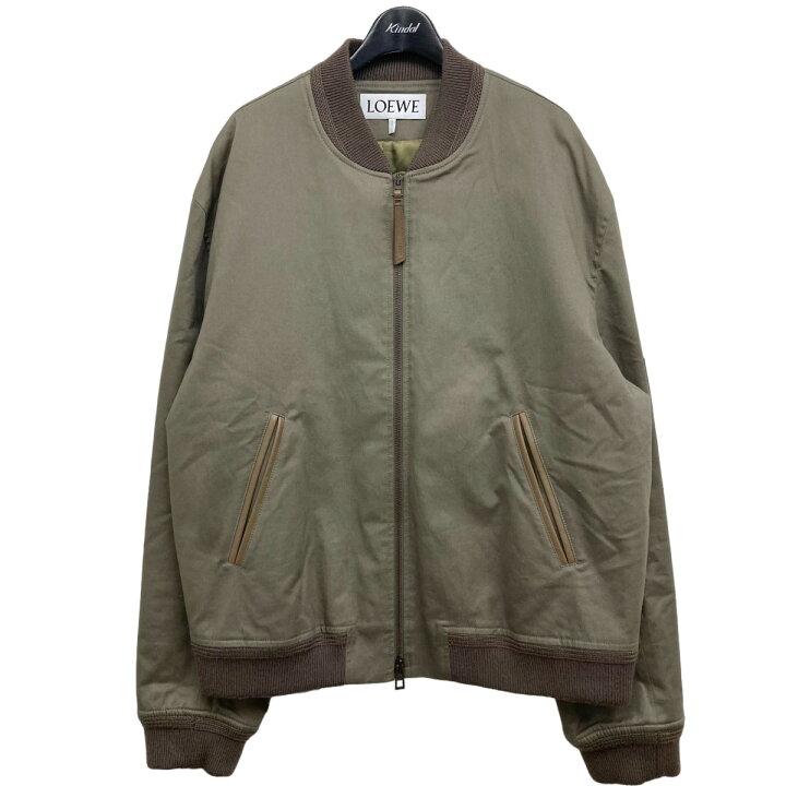 新品】LOEWE ボンバージャケットオリーブ MA-1ジャケット