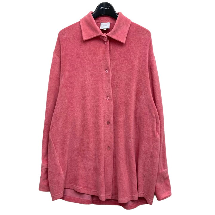 楽天市場】【中古】PATOU オーバーサイズテリーシャツ ピンク サイズ  