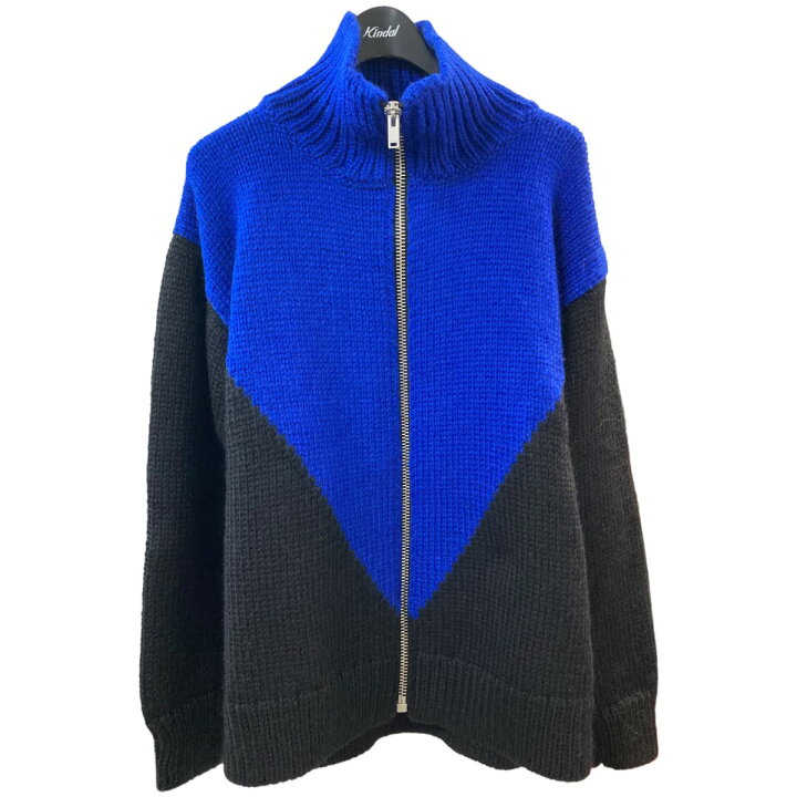 楽天市場】【中古】JIL SANDER 配色切替ドライバーズニットジャケット 