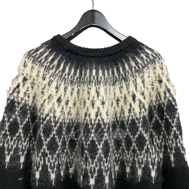 楽天市場】【中古】LAD MUSICIAN ノルディック柄ニット ブラック 