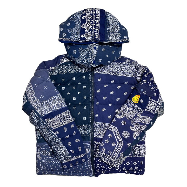 楽天市場】【中古】READYMADEBANDANA DOWN JACKET バンダナダウン  