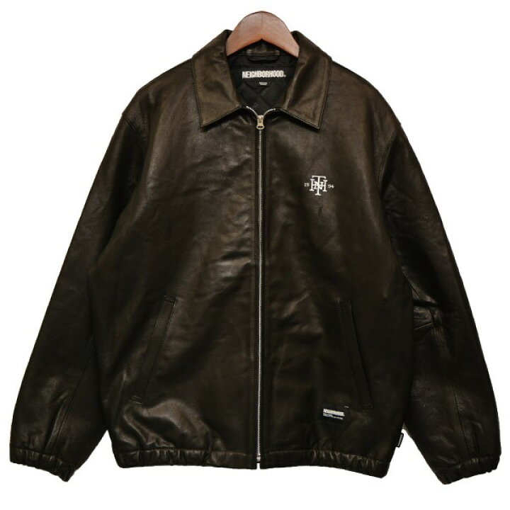 楽天市場】【中古】NEIGHBOR HOOD 2023AW LEATHER ZIP WORK JACKET 