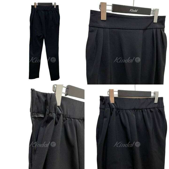 楽天市場】【中古】YOKO CHAN ハイウエストラップパンツ ブラック  