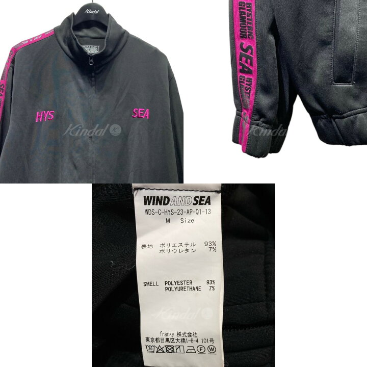 楽天市場】【中古】WIND AND SEA×HYSTERIC GLAMOUR ZIP UP JERSEY 