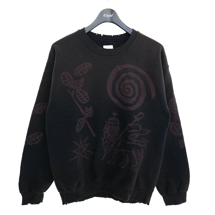 楽天市場】【中古】SASQUATCHfabrix． ダメージ加工スウェット  