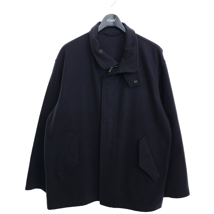 楽天市場】【中古】COMOLI フェルトンZIPブルゾン J03-01009 ネイビー 