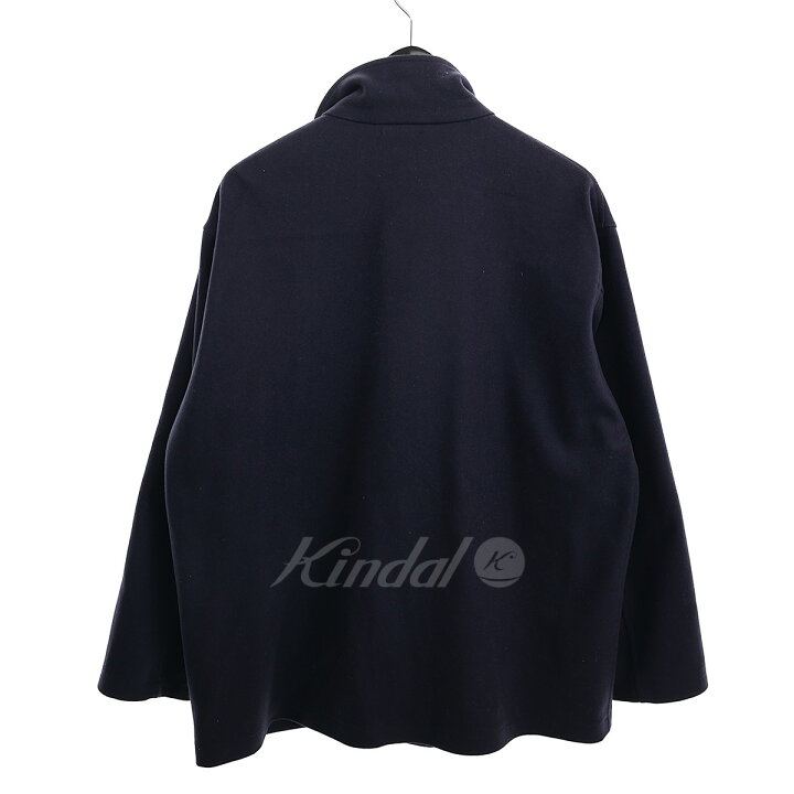 楽天市場】【中古】COMOLI フェルトンZIPブルゾン J03-01009 ネイビー 