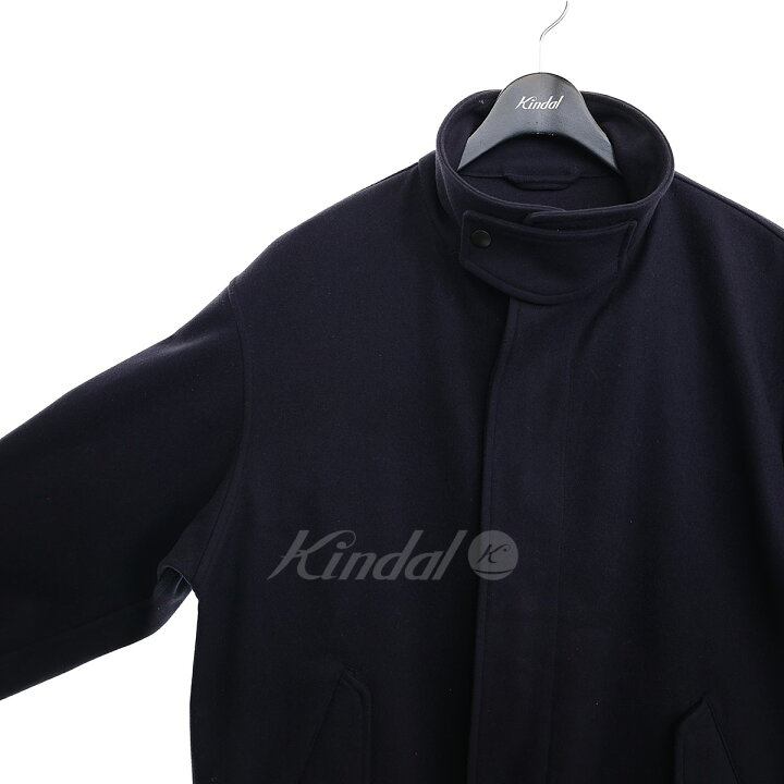 楽天市場】【中古】COMOLI フェルトンZIPブルゾン J03-01009 ネイビー 