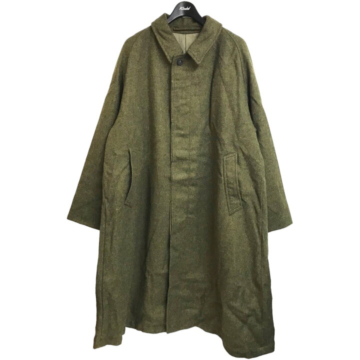 楽天市場】【中古】A．PRESSE2022AW 「Tweed Balmacaan Coat」ツイード 