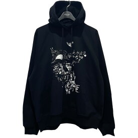 【中古】ADISH　× wu yue hooded sweatshirt ブラック サイズ：S 【141023】（アディッシュ）
