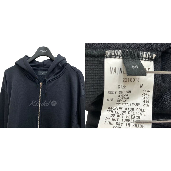 楽天市場】【中古】VAINL ARCHIVE MORNING IS HERE ジップパーカー  