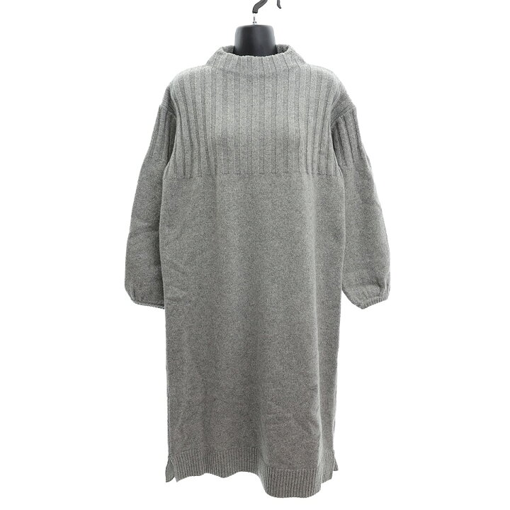 楽天市場】【中古】MACPHEE エアリーウールビルドネックワンピース 