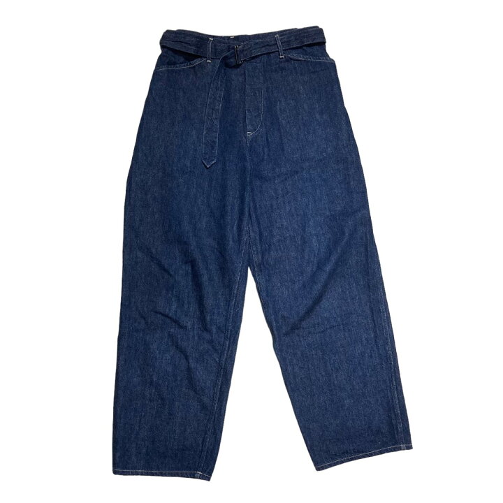 楽天市場】【中古】COMOLIデニムベルテッドパンツ ／U03-03011 