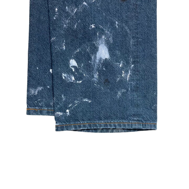 楽天市場】【中古】SHINYA KOZUKA ダメージペイント加工デニムパンツ 