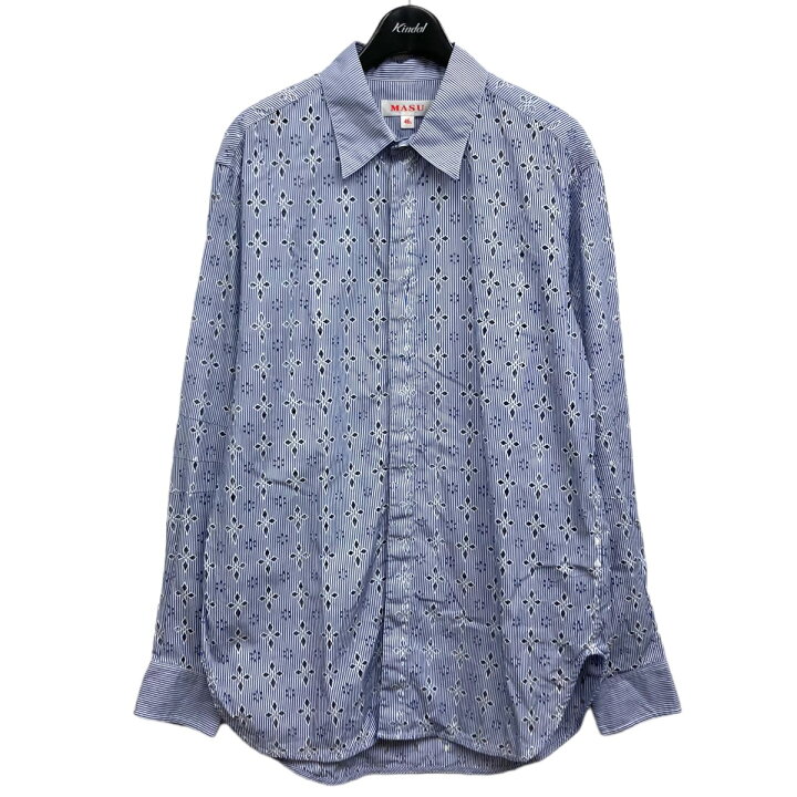楽天市場】【中古】MASU 23SS DIAMOND-CUT SHIRT ダイヤモンドカット  