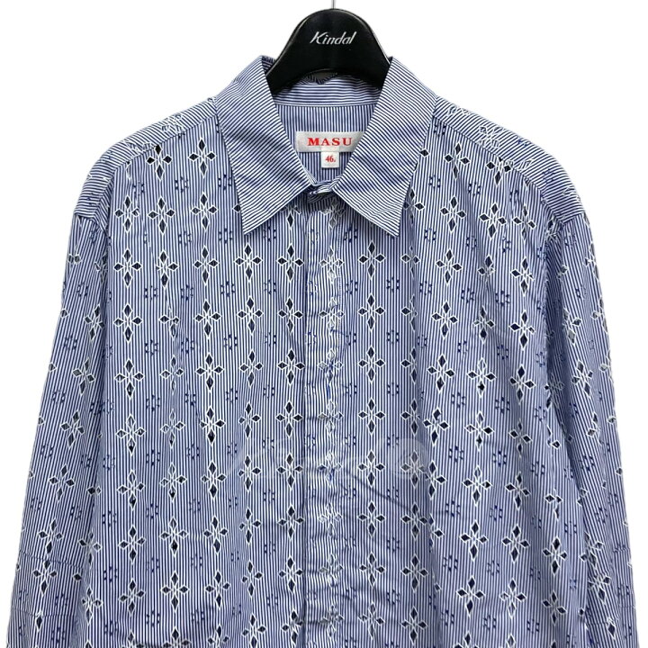 楽天市場】【中古】MASU 23SS DIAMOND-CUT SHIRT ダイヤモンドカット  