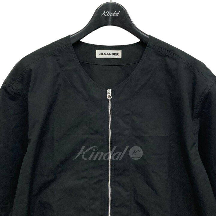 楽天市場】【中古】JIL SANDER半袖ジップシャツ ブラック サイズ：44 