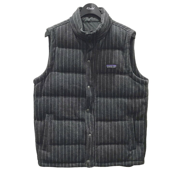 楽天市場】【中古】patagoniaストライプ柄ダウンベスト QUILT AGAIN  