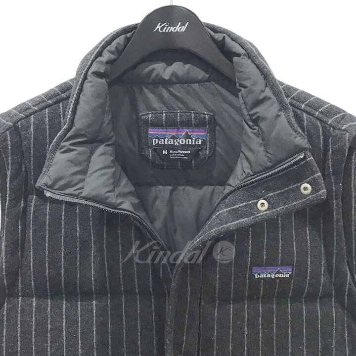 楽天市場】【中古】patagoniaストライプ柄ダウンベスト QUILT AGAIN 