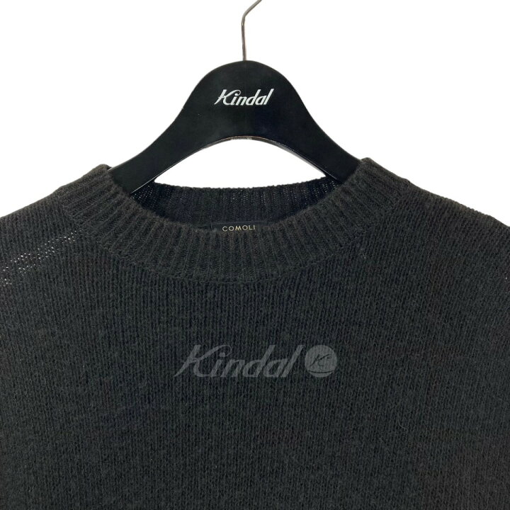 楽天市場】【中古】COMOLI22AW カシミヤクルーネックニット ブラウン 