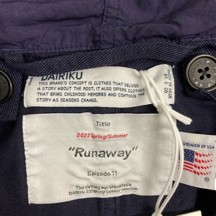 楽天市場】【中古】DAIRIKU23SS ｢Vintage Wash Mods Coat｣ モッズ 
