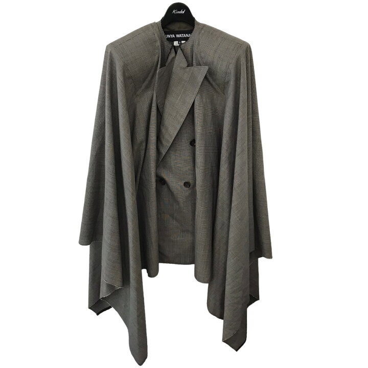 楽天市場】【中古】JUNYA WATANABEダブルジャケットポンチョ グレー