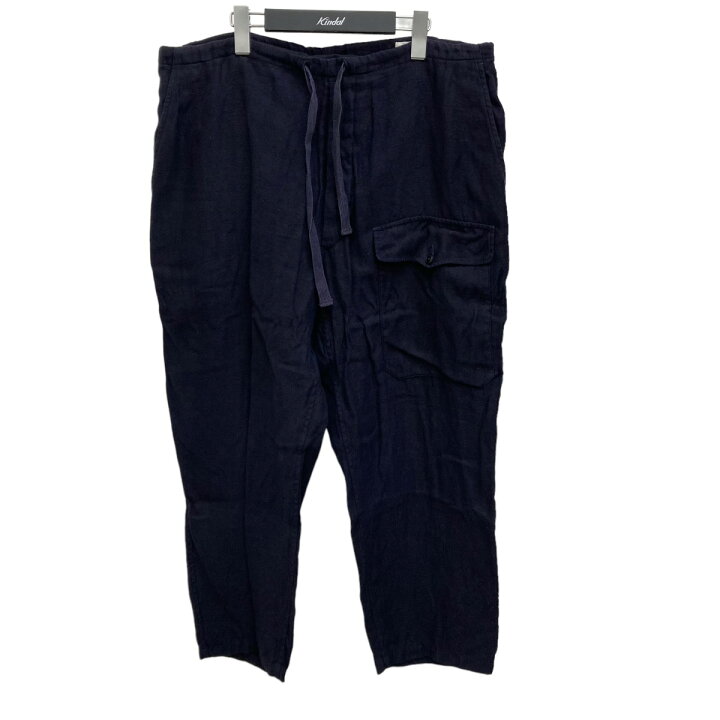 楽天市場】【中古】COMOLI リネン起毛 ドローストリングパンツ MO1 