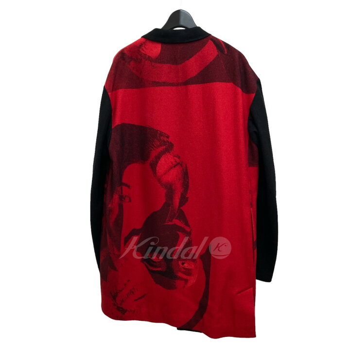 楽天市場】【中古】YOHJI YAMAMOTO 18AW 赤フラノストールジャケット  