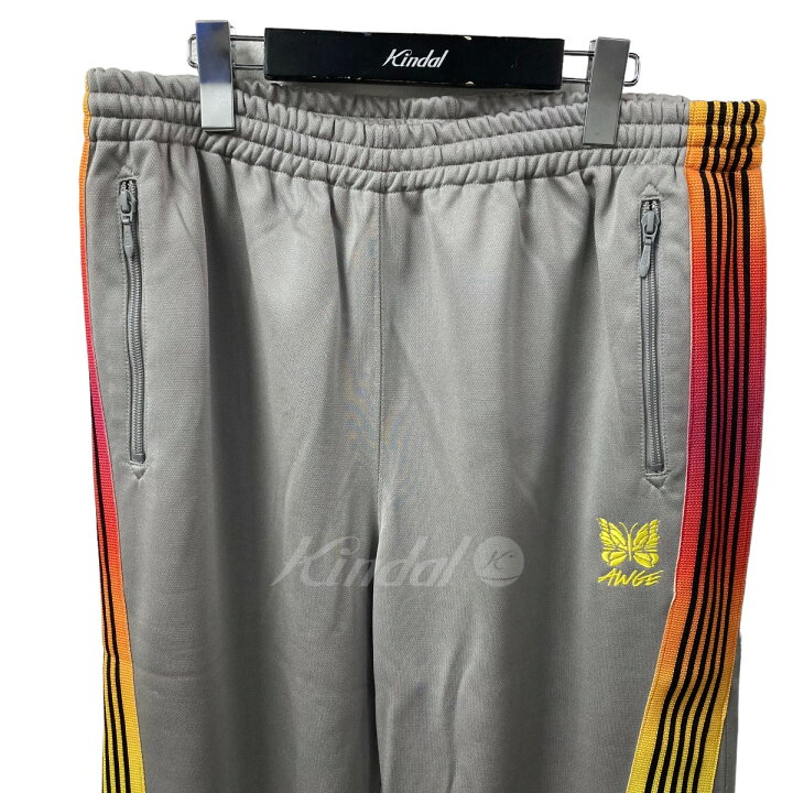 楽天市場】【中古】Needles × AWGE トラックパンツ グレー サイズ：L 