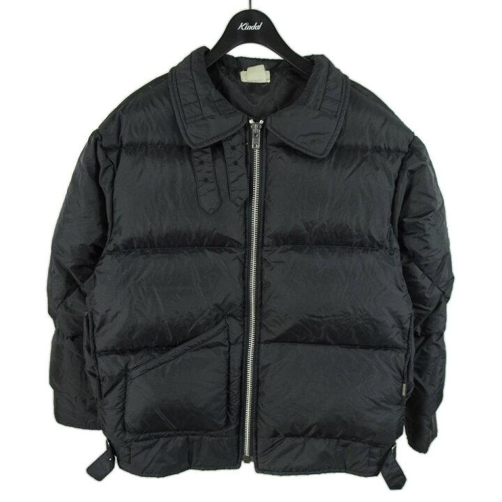 楽天市場】【中古】Good ENOUGH B-3ダウンジャケット ブラック サイズ  
