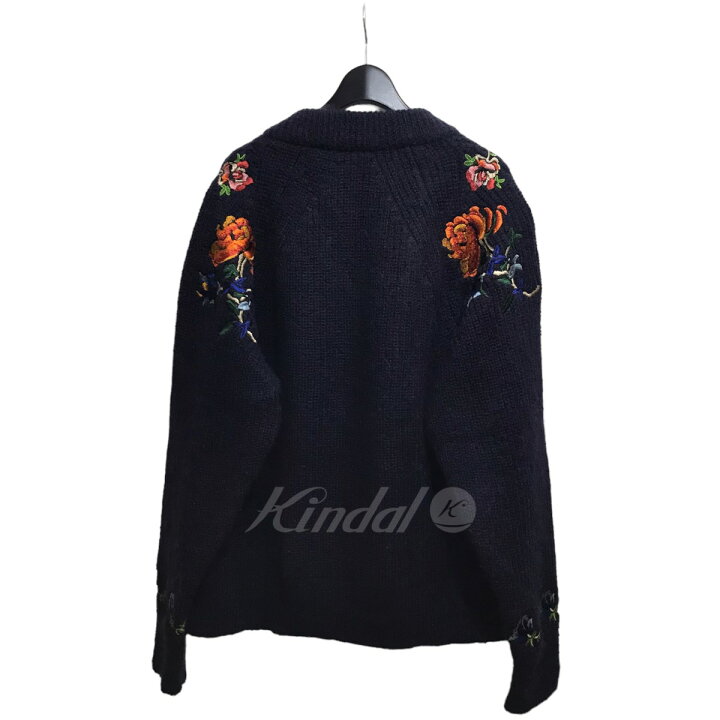 楽天市場】【中古】sacai 22AW フラワー刺繍 ジップアップ ニット  