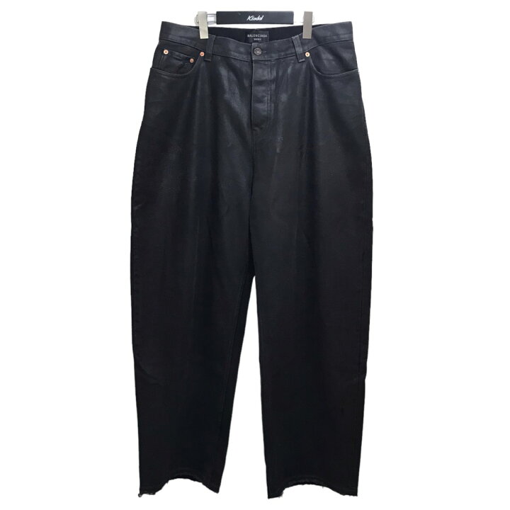 楽天市場】【中古】BALENCIAGA 22AW コーティングバギーデニムパンツ 